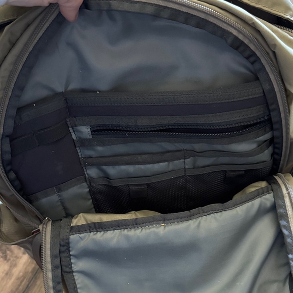 The North Face Olive and Pink Backpack - Picture 4 of 6